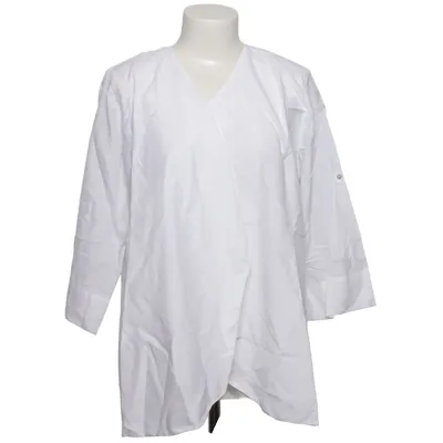 Wrap blouse (White) from Emilia Lay Cotton, Silk