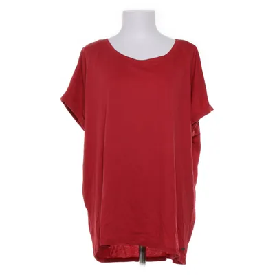T-shirt (Rood) van Gina Katoen, Gerecycled polyester