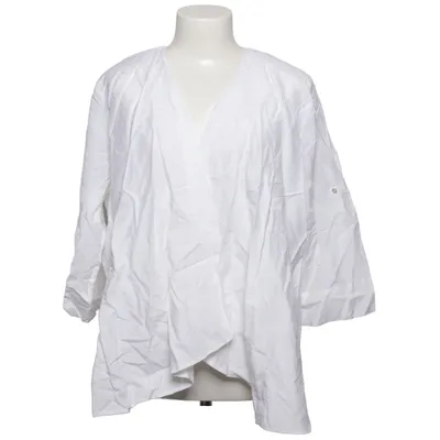 Cardigan (White) from Emilia Lay Cotton, Silk