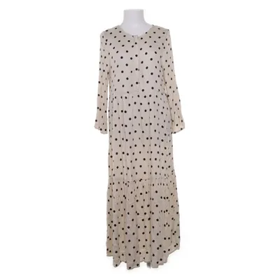 Maxi dress (Beige, Black) from Oysho