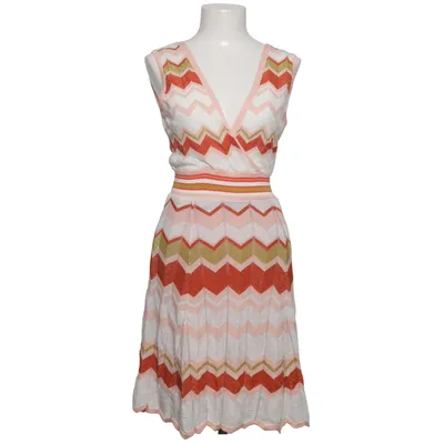 Wrap dress (White, Pink, Multicolored) from Lili Sidonio x Molly Bracken Polyester, Viscose