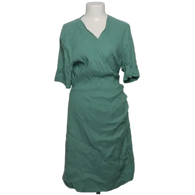 Slå-om-kjole (Grøn) fra Dariadéh Linned, Viscose