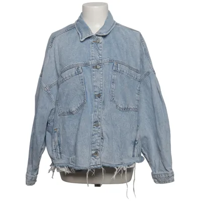 Spijkerjas (Blauw) van Mango Katoen