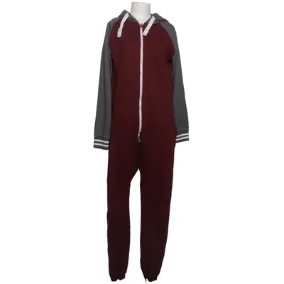 Grenouillère (Rouge, Gris) de Amaci Coton, Polyester
