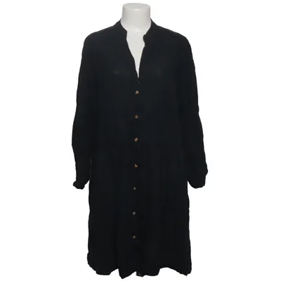 Dress (Black) from L.O.G.G by H&M Cotton, Linen
