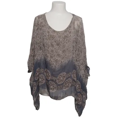 Top (Beige, Blauw, Bruin) van Polita Elastaan, Zijde, Viscose