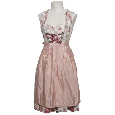 Dirndl (Vit, Rosa) från Golden-Trachten Bomull, Polyester
