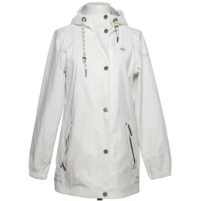 Regenmantel (Weiß) von Schmuddelwedda Polyester, Polyurethan