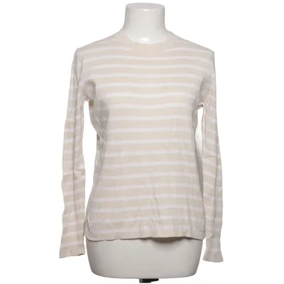 Strickpullover (Beige, Weiß) von Mishumo Baumwolle, Elasthan, Polyamid