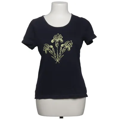 T-shirt (Blue, Yellow) from Trigema Organic cotton