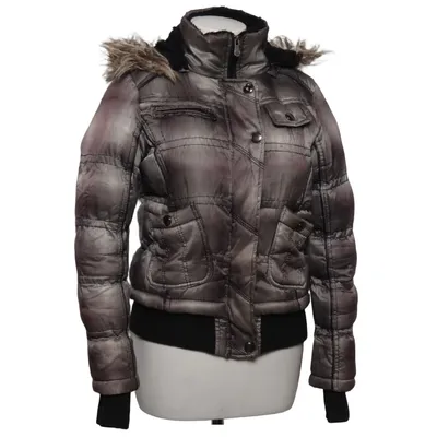 Veste d'hiver (Gris, Noir) de Amisu Polyester