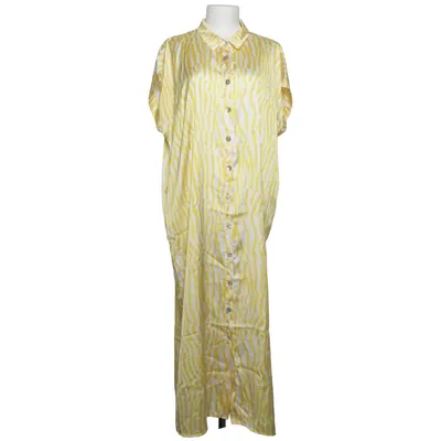 Shirt dress (Yellow, White) from Lola Liza Recycled polyester