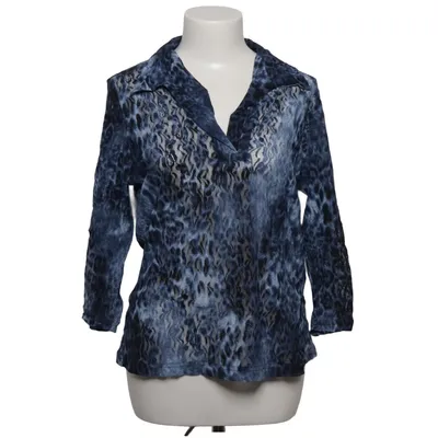 Blouse (Blue, Black) from Yoors Polyamide