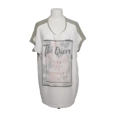 T-shirt (Wit, Groen) van No Secret Elastaan, Polyester, Viscose