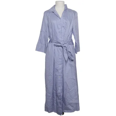 Blusenkleid (Blau, Weiß) von Christian Berg Baumwolle