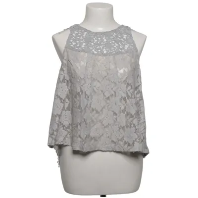 Top (Gray) from Abercrombie & Fitch Cotton, Polyamide, Polyester