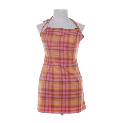 Kjole (Pink, Orange, Brun) fra Divided by H&M Elastan, Polyester, Viscose
