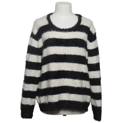 Sweater (Black, White) from Divided by H&M Acrylic, Polyamide
