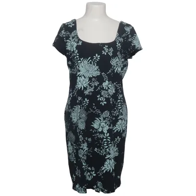Jurk (Zwart, Blauw) van Yessica Katoen, Elastaan