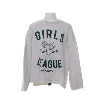 Collegetröja (Grå) från Zara Girls Bomull, Polyester