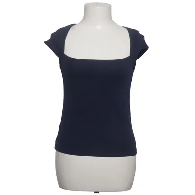 Top (Blauw) van Mango Katoen, Elastaan