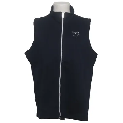 Outer vest (Blue) from Joy Sportswear Cotton, Polyester