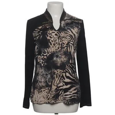 Top (Zwart, Beige, Meerkleurig) van Biba Elastaan, Viscose