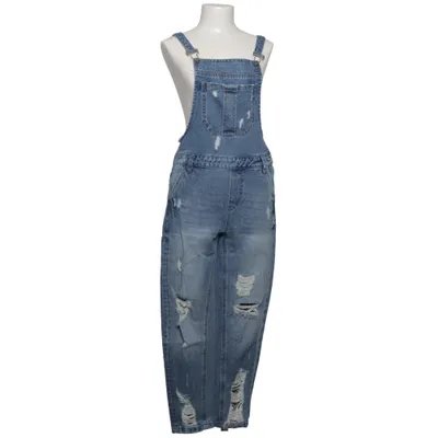 Hängselbyxor (Blå) från Denim Co Bomull