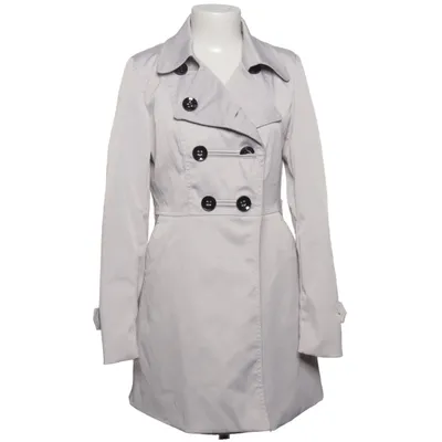 Trenchcoat (Grå) fra Voyelles Bomuld, Elastan, Polyester