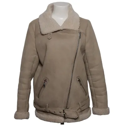 Shearling Jacke (Beige) von Zara Woman Outerwear