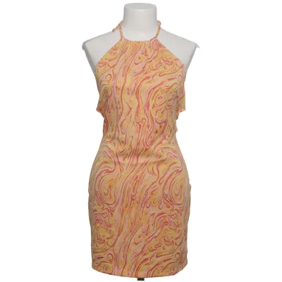 Halternek jurk (Geel, Rood, Roze) van Bershka Elastaan, Polyester, Viscose