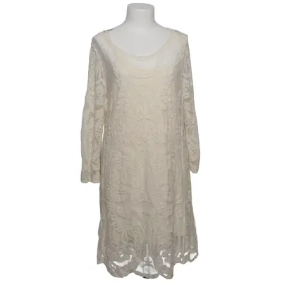 Klänning (Beige) från Mango Casualwear Bomull, Polyamid
