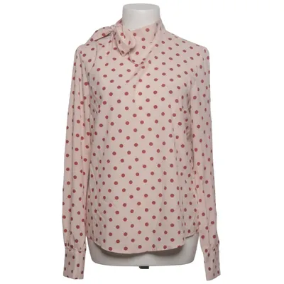 Blus (Beige, Röd) från Nife Elastan, Polyester
