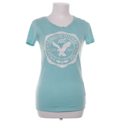 T-shirt (Blå) från American Eagle Outfitters Bomull, Polyester