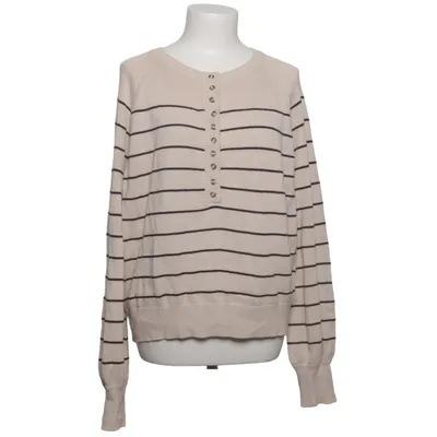 Sweater (Beige, Black) from Sézane Cotton