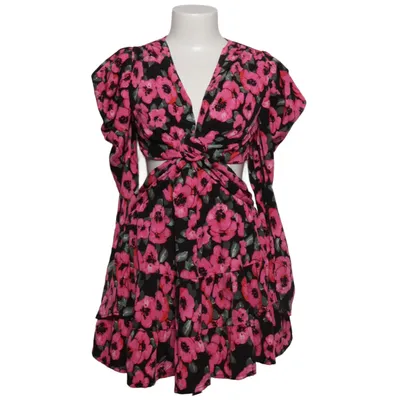 Jurk (Roze, Zwart, Groen) van Loavies Polyester