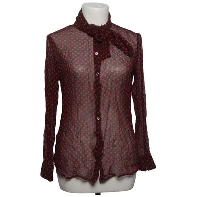 Sløjfebluse (Rød) fra Equipment Femme