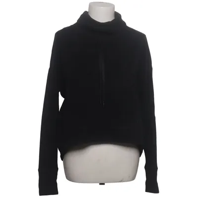 Kapuzenpullover (Schwarz) von Sweaty Betty Acryl, Baumwolle, Elasthan