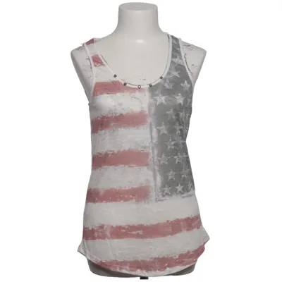 Tank Top (White, Red, Blue) from It Hippie Polyester, Viscose