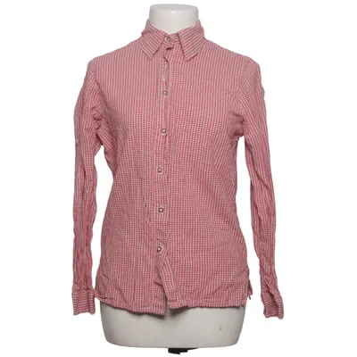 Shirt (Rood, Wit) van Os Trachten Katoen
