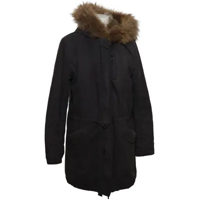 Parka (Gris, Orange, Marron) de IQ+ Berlin Coton, Polyamide, Polyester, Fourrure de lapin, Viscose