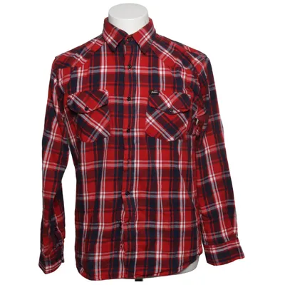 Flanellskjorta (Röd, Blå, Vit) från James Bomull