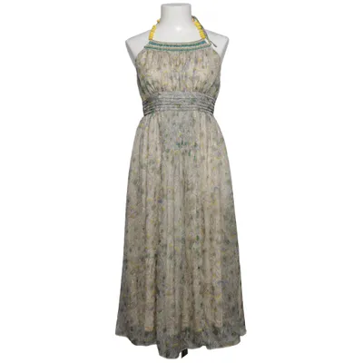 Halterneck dress (Beige, Multicolored) from Lavand Polyester