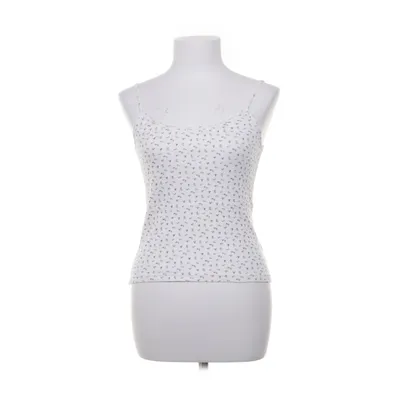 Tank Top (White, Multicolored) from Brandy Melville Cotton