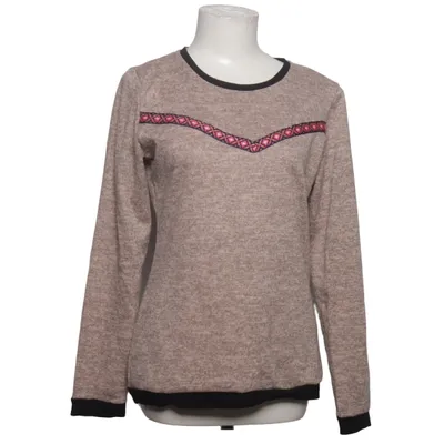 Strickpullover (Beige, Schwarz, Pink) von Fräulein Stachelbeere Polyester, Viskose