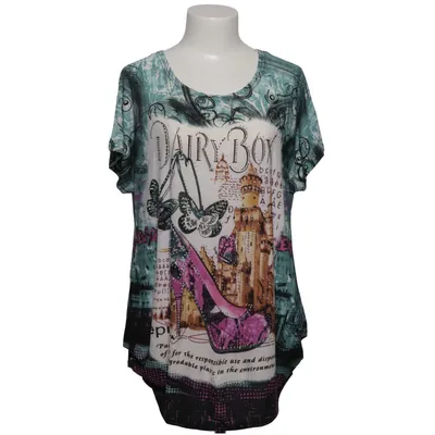 T-shirt (Multicolored) from G.D.G Elastane, Polyester