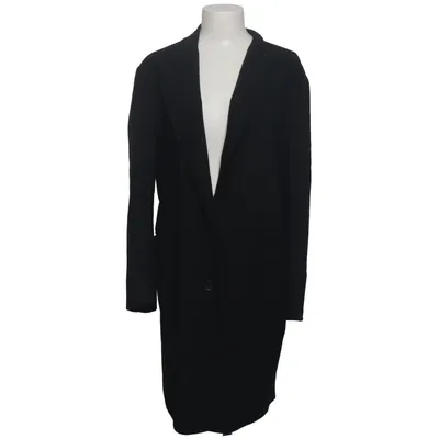 Coat (Black) from DKNY Elastane, Polyester, Wool