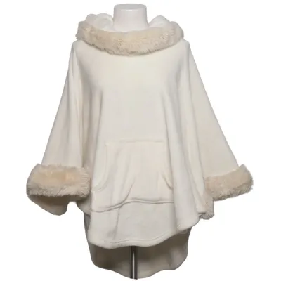 Poncho (Beige) från F&F Akryl, Polyester