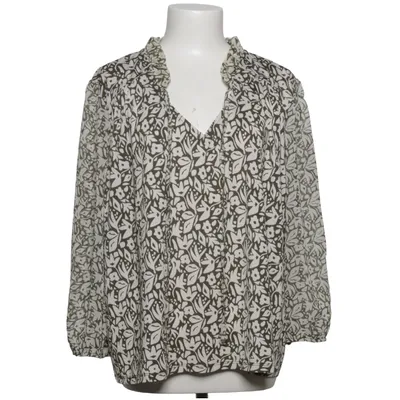 Bluse (Grøn, Hvid) fra Gémo Elastan, Polyester