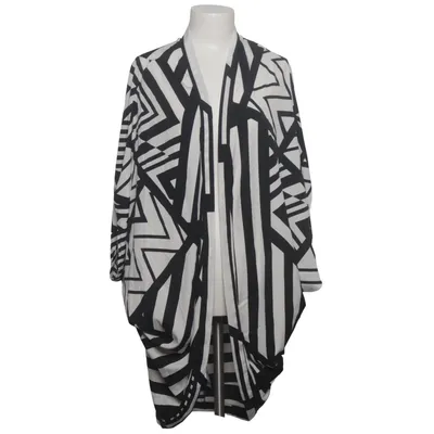 Strickjacke (Schwarz, Weiß) von Simply Be Polyester